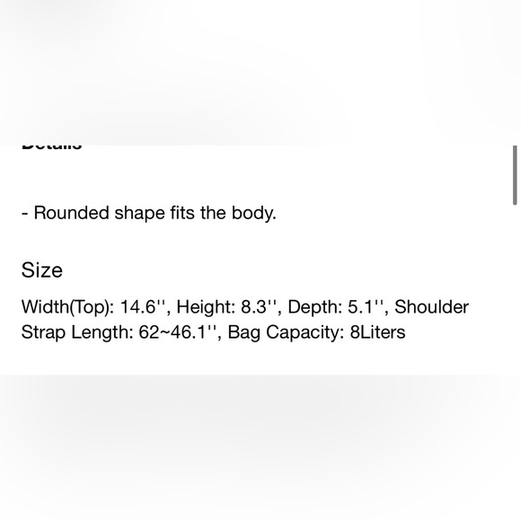 Uniqlo Quilted Half Moon Bag - Picture 5 of 5